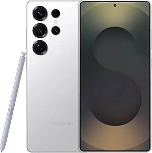 Samsung Galaxy s25 Ultra 5g, 512gb + 12gb Ram, White Silver - Unlocked (Renewed)
