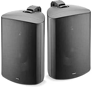 Focal 100 od8 8" Outdoor Loudspeakers, ip66 Rated - Black Pair, 2 Speakers