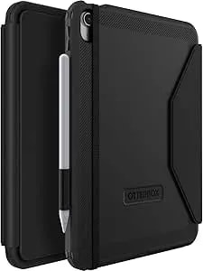 Otterbox Defender Series For Business W/Folio For Ipad 10th Gen (Only) - Black (Non-Retail Packaging)