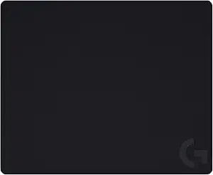 Logitech g440 Hard Gaming Mouse Pad, Optimized For Gaming Sensors, Moderate Surface Friction, Non-Slip Mouse Mat - Black
