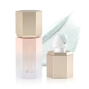 Color Nymph Liquid Highlighters For Face Eye Body Gel Cream Highlighter Chameleon Shimmer Makeup Highlighter Iluminadores De Maquillaje - 03# Fluorescent Blue