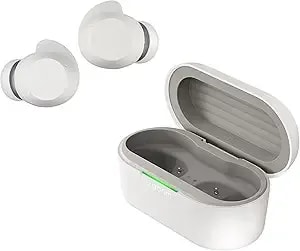 Lg Xboom Buds By Will.I.Am, Xboom Signature Sound By Will.I.Am With Graphene Drivers, 3 Mic Active Noise Cancellation, Up To 30 Hours Of Battery, ipx4 Water Resistant, White