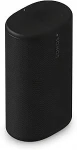 Sonos Play - Portable Bluetooth Speaker With Wifi, Alexa, 24-Hour Battery Life, Charging Base - Black