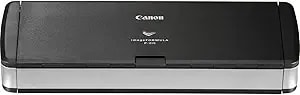Canon Imageformula P-215ii Mobile Document Scanner, Black, 1.6" X 11" X 3.7"