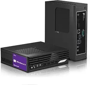 Msi Pro dp21 Mini Desktop Computer - 13th Gen Intel 4-Core Processor - 16gb Ram - 512gb Ssd - 2-Monitor Support 4k - Hdmi - Rj-45 - Wi-Fi - Wired Keyboard & Mouse - Windows 11 Pro - Black
