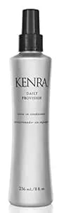 Kenra Professional Daily Provision Leave-In Conditioner - Hydrates, Detangles, & Adds Shine - Tames Frizz & Flyaways - Thermal Protection - Helps To Resist Humidity - All Hair Types - 8 Fl. Oz