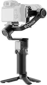 DJI RS 3 Mini, 3-Axis Gimbal Stabilizer For Cameras Canon/Sony/Panasonic/Nikon/Fujifilm, 2 Kg (4.4 Lbs) Tested Payload, Camera Gimbal With Native Vertical Shooting, Black