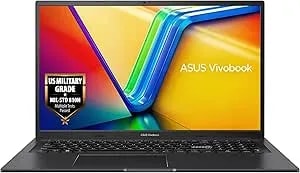 ASUS Vivobook 17X Laptop, 17.3â€ FHD Display, Intel Core i9-13900H CPU, 16GB RAM, 1TB SSD, Windows 11 Home, Indie Black, K3704VA-DS96