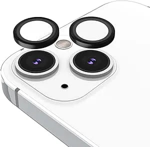 Case-Mate Iphone 14 Plus/Iphone 14 Camera Lens Protector With Aluminum Rings - Double Tempered Glass - Durable, Anti-Scratch Tech - Ultra HD View With Night Shooting, Case Friendly, Easy Install