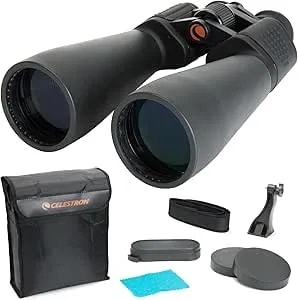 Celestron Skymaster 25x70 Binoculars – Powerful Binoculars For Detailed Long-Distance Viewing And Binocular Astronomy – Multi-Coated Optics – Tripod Adapter & Carrying Case