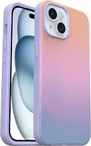 Otterbox Iphone 16e, 15, 14, & 13 Symmetry Series Case - Soft Sunset (Purple), Snaps To Magsafe, Ultra-Sleek, Raised Edges Protect Camera & Screen