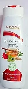 Pack Of 2 - Patanjali Kesh Kanti Hair Cleanser Silk And Shine - 200ml