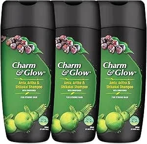 Charm & Glow Amla, Aritha And Shikakai Shampoo (700ml)