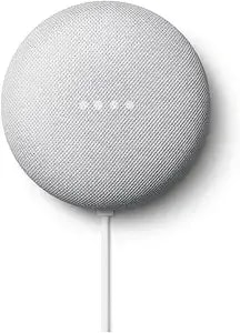Google Nest Mini 2nd Gen - Bluetooth Speaker With English And Muliti Language Compatibility For Use Anywhere (Light Gray)