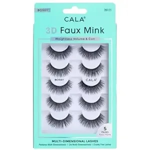 3d Faux Mink Lashes: Bossy (5 Pack)
