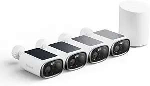 Reolink 3k Security Cameras Wireless Outdoor Wifi 6 Ai Detection, 4 Cam Kit - 5mp Color Night Vison, Smart Ai Detection, ip67 Waterproof, Up To 1tb Expandable Local Storage, Smart Alerts, No Subscription