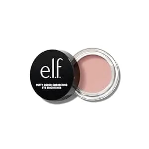 E.L.F. Putty Color-Correcting Eye Brightener, Under-Eye Brightener & Primer Reduces Appearance Of Dark Circles, Vegan & Cruelty-Free, Fair