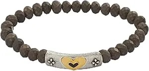 Alex And Ani Antique Heart Stretch Bracelet