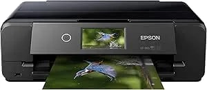 Epson Expression Photo XP-980 Wireless Wide-Format Printer With 6-Color Claria Ink System, Borderless Printing Up To 11" X 17", Fast 4" X 6" Photo Printing, Built-In Scanner And Copier