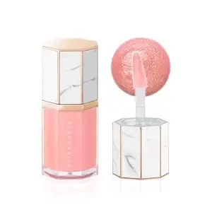 Deardahlia Paradise Aurora Shine Lip Treatment (Star Dust) - Vegan Hydrating Lip Care With Glass-Like Shine, Lightweight, Non-Sticky, Sensitive Skin Friendly. 0.21 Fl Oz