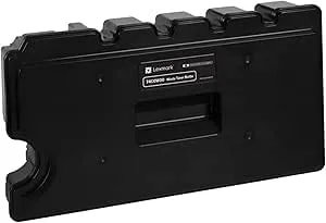 Lexmark 74c0w00 Waste Toner Bottle, Black