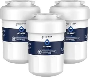 Glacier Fresh Mwf Refrigerator Water Filter Compatible With Ge, 3-Pack