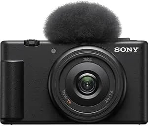 Sony zv1fb 20mm Vlog Camera For Content Creators - Black