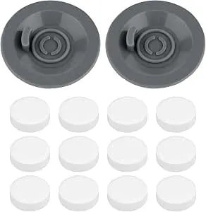 2pcs Cleaning Discs & 12pcs Cleaning Tablets Compatible With Ninja Luxe - Compatible With Ninja Luxe Coffee Machine, Silicone 54mm/2.13in Espresso Backflush Disc Tablets