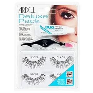 Ardell Deluxe Pack Wispies With Applicator, #68947, 0.07 Pound
