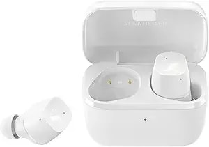 Sennheiser Consumer Audio Cx True Wireless Earbuds - Bluetooth In-Ear Headphones For Music And Calls With Passive Noise Cancellation, Touch Controls, Bass Boost, ipx4 And 27-Hour Battery Life, White