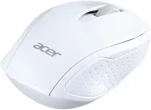 Acer Rf Wireless Mouse m501 (White), Works With Chromebook, With Usb Plug And Play For Right/Left Handed Users (For Chromebooks, Windows Pc & Mac, (Pack Of 1)