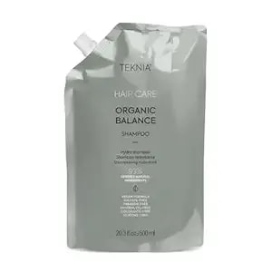 Lakmé Teknia Organic Balance Shampoo, Hydrating Shampoo, Hydration For Scalp And Hair, 20.4 Fl Oz