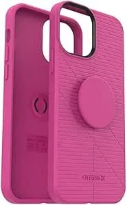 Otterbox +Popgrip Reflex Series Phone Case For Apple Iphone 12, Iphone 12 Pro - Pink (Rose Violet)