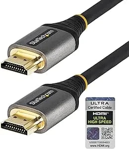 Startech.Com 16ft/5m Hdmi 2.1 Cable 8k - Certified Ultra High Speed Hdmi Cable 48gbps - 8k 60