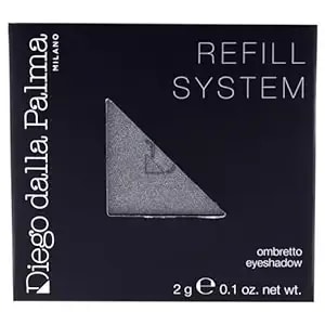 Diego Dalla Palma Pearly Eyeshadow - Soft And Creamy Texture - Instant Color Pay Off With Reflective Shimmering Pearls - High Blendability And Buildability - 123 Iridescent Green - 0.1 Oz Refill