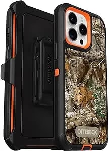 Otterbox Iphone 15 Pro Max (Only - Defender Series Case - Realtree Blaze Edge (Camo) - Screenless - Rugged & Durable - With Port Protection - Holster Clip Includes - Non-Retail Packaging