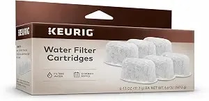 Keurig Water Filter Refill Cartridges, Replacement Water Filter Cartridges, Compatible With 2.0 K-Cup Pod Coffee Makers, 6 Count - Compatible With 2.0 K-Cup Pod Coffee Makers, 6 Count