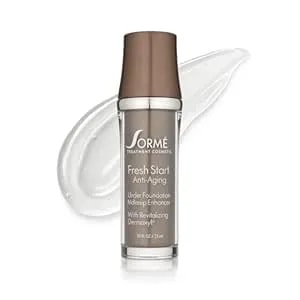 Sorme Fresh Start Under Foundation Makeup Enhancer - Anti-Aging Makeup Primer For Mature Skin - Hydrating Primer For Normal & Dry Skin - 25 Ml Face Primer For Makeup - Primer Face Makeup With Dermaxyl