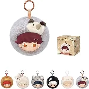 Pop Mart Dimoo The Secret Theatre Club Series - Earphone Case Blind Box Portable Earbuds Case For Apple, Samsung, Jbl, Headphone Earbud Protective Carrying Case Bag-Single Box