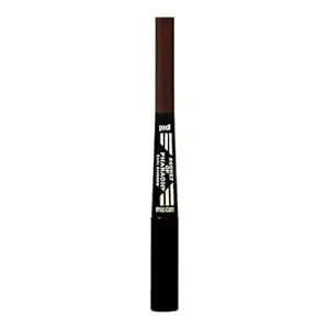 Ebin New York Secret Of Pharaoh Dual Eyebrow Pencil & Mascara Natural Espresso - 2-In-1 Brow Pencil & Gel - Water-Resistant, Long-Lasting, Natural Finish - Vegan & Cruelty-Free