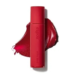 Espoir Iconic Lip Stain The Red – Long Lasting Korean Lip Stain With Hydrating Hyaluronic Acid, High Pigment Red Lip Tint, Lightweight Transfer-Resistant Formula For Smooth, Defined Lips