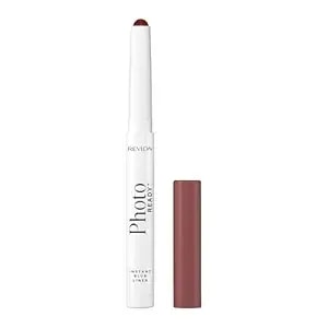 Revlon Photoready Blur Liner, Soft Matte Lip Makeup To Overline For Instant Natural, Fuller-Looking Lips, 004 Lazy, 0.05 Oz
