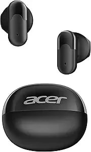 Acer Wireless Earbuds, Bluetooth 6.0 Headphones With 35h Playtime, 0.12oz Ultra-Light Ear Buds, 13mm Driver For Powerful Bass, Clear Calls Mic, Water&Dust Resistant Earphones For Office/Commute