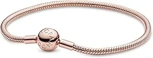 Pandora Moments Snake Chain Bracelet - Compatible Moments Charms - Charm Bracelet For Women
