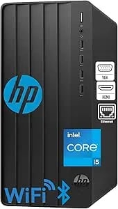 Hp Desktop Computers Tower Pc For Home And Business, Intel 14-Core i5-13500, 32gb ddr4 Ram, 1tb Pcie Ssd, Uhd Graphics 770, Wifi 6, Bluetooth 5.3, Rj-45, Hdmi, Vga, Keyboard And Mouse, Windows 11