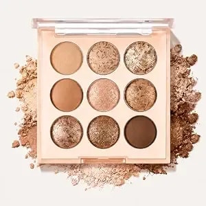 Eyeshadow Eye Shadow Palette Makeup,Matte Naked, Ultra-Blendable, Naturing-Looking, Long Lasting, Neutral Nudes Eyeshadow (Light Brown)