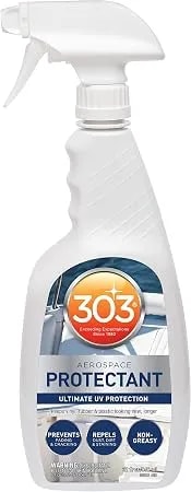 303 Marine Aerospace Protectant For Boat Vinyl, 32 Oz - Provides Uv Protection For Marine Vinyl And Surfaces While Helping Prevent Fading, Cracking, And Staining.