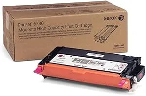Xerox Phaser 6280 Magenta High Capacity Toner Cartridge (5,900 Pages) - 106r01393