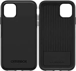Otterbox Iphone 11 Symmetry Series Case - Black, Ultra-Sleek, Wireless Charging Compatible, Raised Edges Protect Camera & Screen