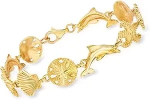 Ross-Simons Sterling Sea Life Bracelet